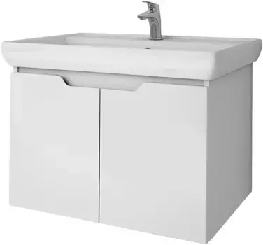 Тумба белый глянец 64,4 см Dreja Q (D) 99.1002