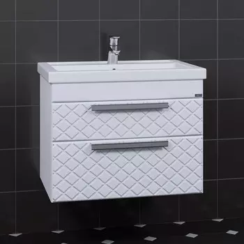 Тумба белый глянец 66 см Санта Калипсо 217007лN