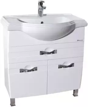 Тумба белый глянец 66 см Bellezza Абрис 4639719100013