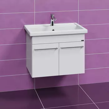 Тумба белый глянец 66 см Санта Вегас 226035