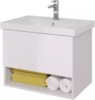 Тумба белый глянец 67 см Dreja Perfecto 99.0807