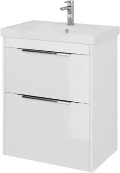 Тумба белый глянец 67 см Dreja Prime 99.9301