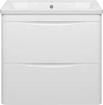 Тумба белый глянец 68,6 см Misty Атлантик П-Атл-01070-011П2Я