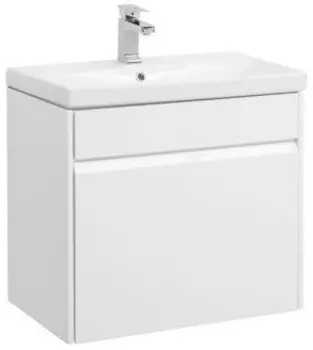 Тумба белый глянец 69 см Aquanet Палермо 00203938