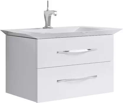 Тумба белый глянец 69 см Aqwella 5 Stars Symphony-W Sim.01.07/2/W