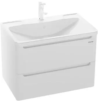 Тумба белый глянец 69 см Grossman Адель 107006