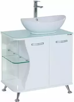 Тумба белый глянец 71 см Bellezza Рио 4633611241010