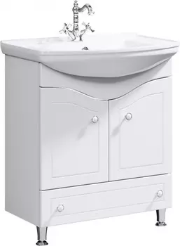 Тумба белый глянец 72 см Aqwella Franchesca FR0107