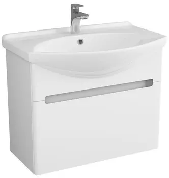 Тумба белый глянец 72 см OWL 1975 Lagerta OW08.02.00