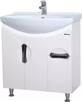 Тумба белый глянец 73 см Bellezza Лагуна 4632112110016