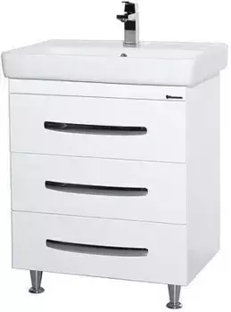 Тумба белый глянец 74,5 см Bellezza Рокко 4635313660014