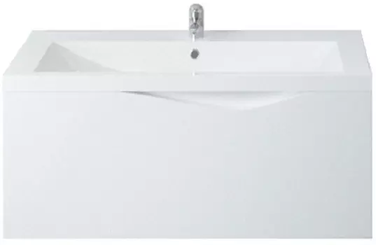 Тумба белый глянец 74,6 см 1Marka Этюд У57583