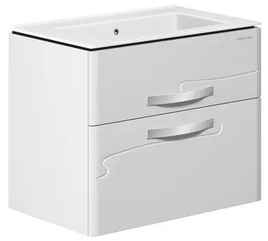 Тумба белый глянец 75,2 см Edelform Nota 35653