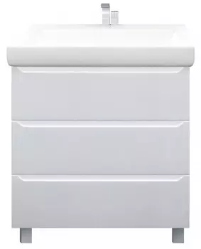 Тумба белый глянец 75 см 1Marka Кода У57593