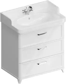 Тумба белый глянец 76,6 см Kerama Marazzi Pompei PO.N.80.3\WHT