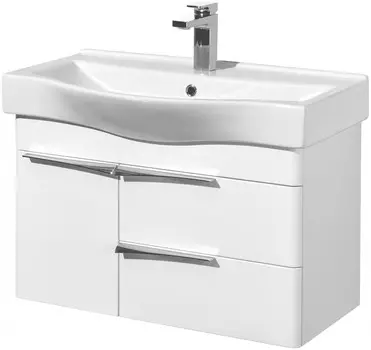 Тумба белый глянец 76 см Акватон Беверли 1A235501BV010