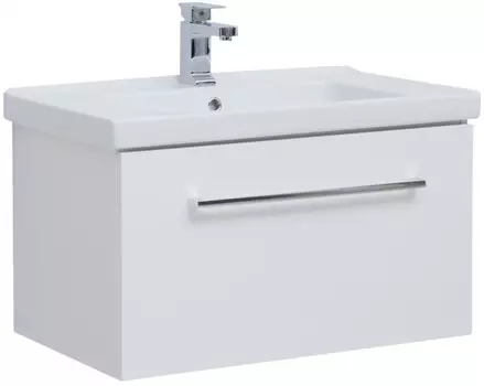 Тумба белый глянец 76 см Dreja Big Inn 77.0203W