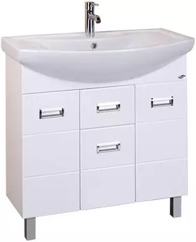 Тумба белый глянец 77,2 см Onika Балтика 108023