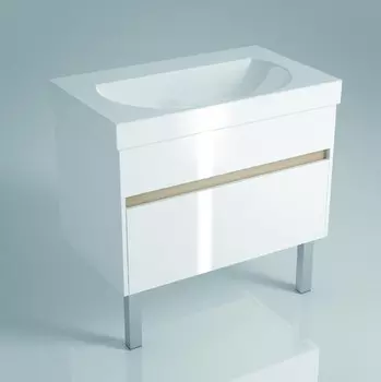 Тумба белый глянец 77,5 см Kerama Marazzi Buongiorno BGN.80.2\WHT