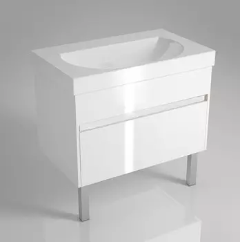 Тумба белый глянец 77,5 см Kerama Marazzi Buongiorno BG.80.2\WHT.UK