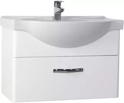 Тумба белый глянец 77 см Bellezza Анкона 4639613190011