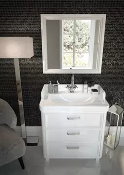 Тумба белый глянец 77 см Kerama Marazzi Pompei PO.80.3WHT