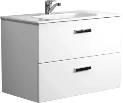 Тумба белый глянец 78,5 см Roca Victoria Nord ZRU9000032