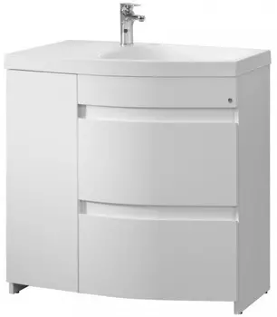 Тумба белый глянец 78,7 см R Belux Япония Н 80-02 4810924243577