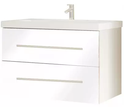 Тумба белый глянец 79 см Marka One Mix У56082