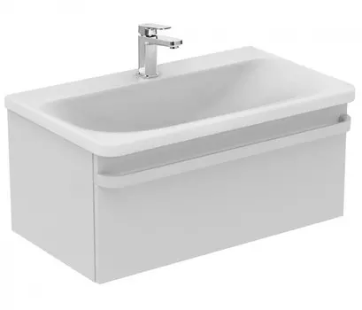 Тумба белый глянец 80 см 1 ящик Ideal Standard Tonic II R4303WG