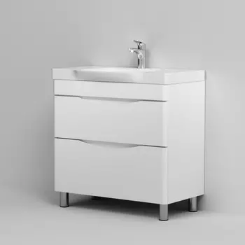 Тумба белый глянец 80 см Am.Pm Like M80FSX0802WG