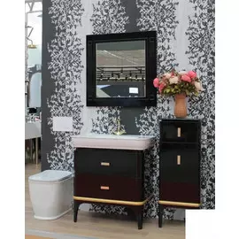 Тумба белый глянец 80 см BelBagno Prado PRADO-800-2C-PIA-BL