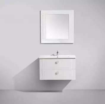 Тумба белый глянец 83 см BelBagno Atria ATRIA-850-2C-SO-BL