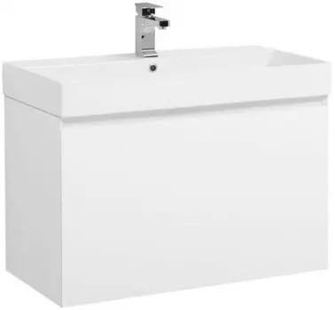 Тумба белый глянец 85 см Aquanet Йорк 00202092