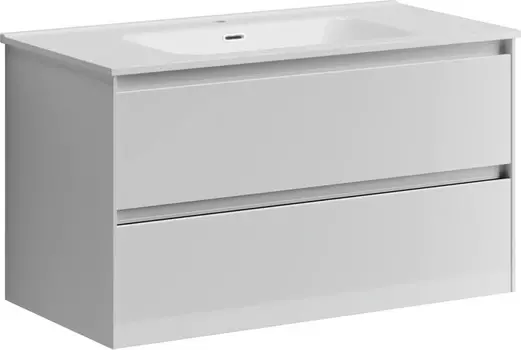 Тумба белый глянец 89 см Sancos Cento CN90W