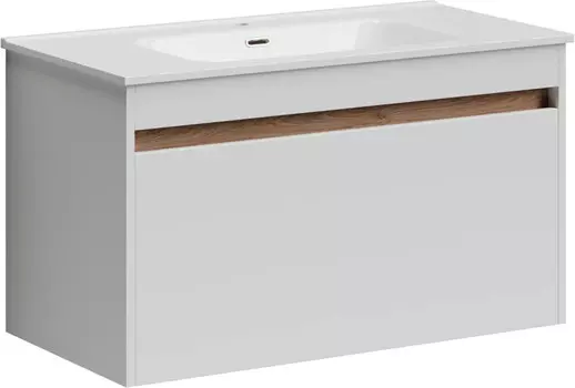 Тумба белый глянец 89 см Sancos Smart SM90W