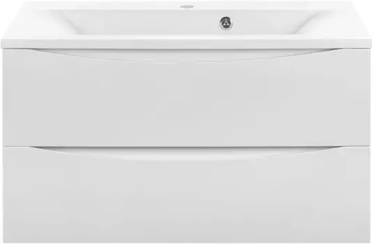 Тумба белый глянец 89 см Vincea Mia VMC-2MA900GW