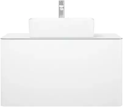 Тумба белый глянец 90 см Corozo Рино SD-00001228