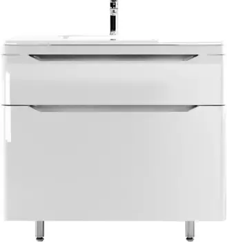 Тумба белый глянец 90 см Style Line Марелла СС-00002417