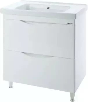 Тумба белый глянец 96,5 см Bellezza Санриса 4630117000011