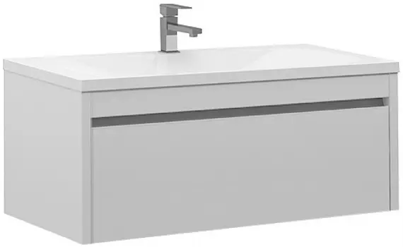 Тумба белый глянец 97,5 см Belux Мадрид НП 100-01