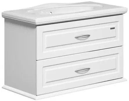 Тумба белый глянец 99,8 см Edelform Mero 1-658-00-GM100