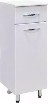 Тумба белый глянец с бельевой корзиной Onika Каприз 403003