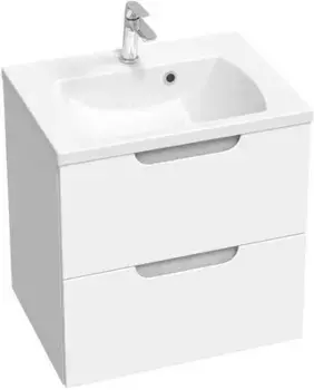 Тумба белый глянец/серый 60 см Ravak SD Classic II 600 X000001477