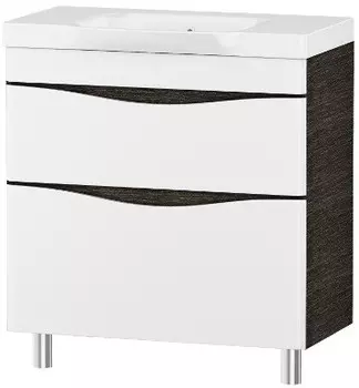 Тумба белый глянец/венге 65 см Am.Pm Like M80FSX0652VF