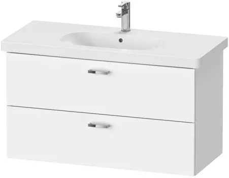 Тумба белый матовый 100 см Duravit XBase XB619301818