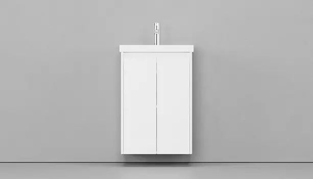 Тумба белый матовый 48,9 см Velvex Klaufs tpKLA.50.2D-616.216