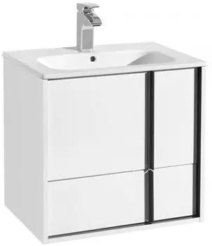 Тумба белый матовый 58,6 см Акватон Ривьера 1A238801RVX20