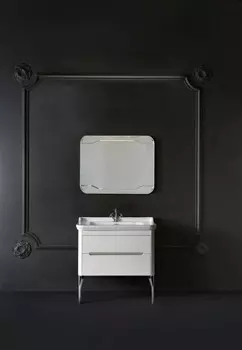 Тумба белый матовый 74 см Kerasan Waldorf 919330bimat