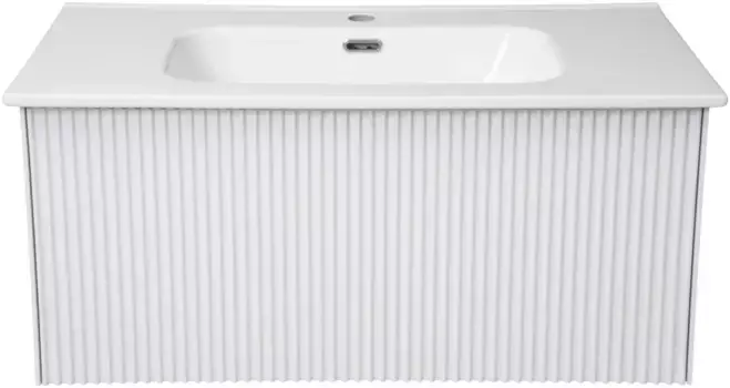 Тумба белый матовый 74 см La Fenice Terra FNC-01-TER-B-80